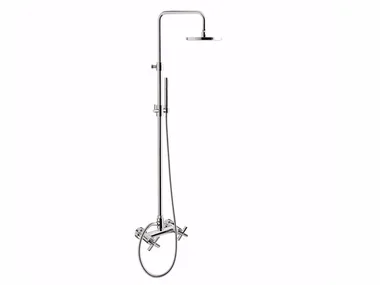 G3 - F7607WC-S - Wall-mounted shower panel with hand shower _ Rubinetteria Giulini